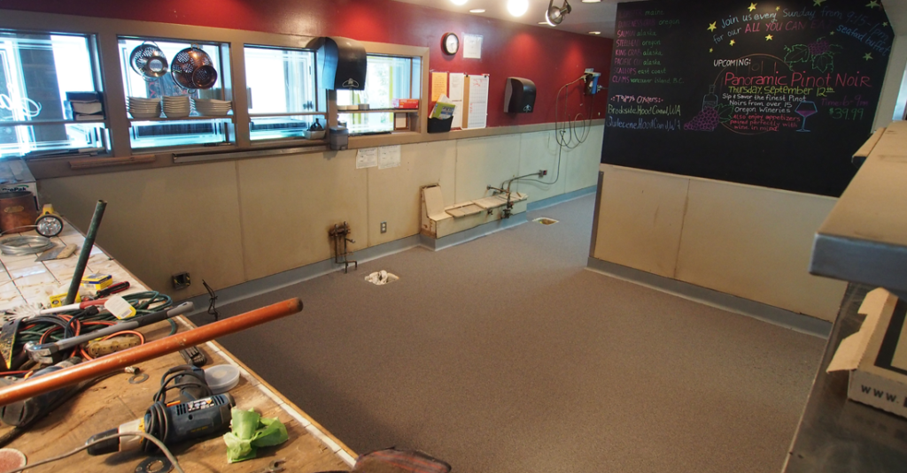 Commercial epoxy floor coating in Portland, OR