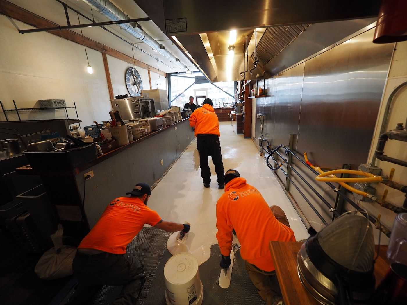 Restaurant Floor Coating Services by Specialty Coatings