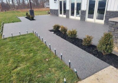 Resin Stone Surfacing for walkways area